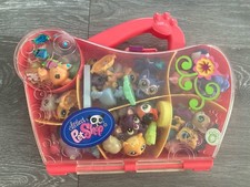 Hasbro Littlest Pet Shop LPS Vintage Estojo Plástico Rígido 50+ Animais de Estimação Lote Incluído comprar usado Hasbro Littlest Pet Shop LPS Vintage Estojo Plástico Rígido 50+ Animais de Estimação Lote Incluído comprar usado  Enviando para Brazil