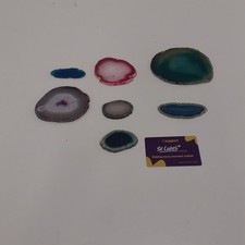 Pcs geode agate for sale  HARROW