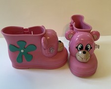 Mini botas de chuva Melissa + Jeremy Scott rosa macaco resistente à água criança 7/8, usado comprar usado  Enviando para Brazil