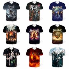 Usado, Camisetas femininas/homens Battle Beast Rock estampa 3D moda casual manga curta comprar usado  Enviando para Brazil