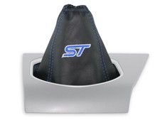 FÜR FORD MONDEO MK3 SCHALTMANSCHETTE SCHALTSACK LEDER STICKEREI ST n.DUNKEBLAU na sprzedaż  PL