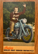 Vintage indian motorcycle for sale  Buxton