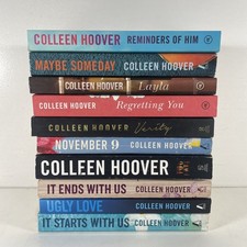 Lot of 10 Colleen Hoover Books Trade Paperback Good Condition, usado comprar usado  Enviando para Brazil