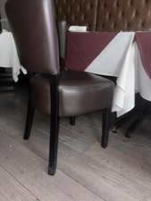 Brown leather restaurant for sale  CHELMSFORD