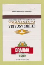 Capa Matchbook - Brahma Chopp Churrascaria New York City 40 Strike comprar usado  Enviando para Brazil