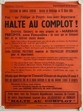 1964 creuse department d'occasion  Expédié en Belgium