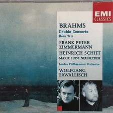 Brahms Double Concerto Horn Trio  Frank Zimmermann Schiff Wolfgang Sawallisch CD comprar usado Brahms Double Concerto Horn Trio  Frank Zimmermann Schiff Wolfgang Sawallisch CD comprar usado  Enviando para Brazil