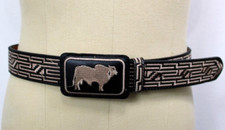 Mexican bull belt for sale  Bradenton