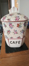 Limoges café jar for sale  GODALMING