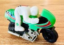 Vintage 1989 SOMA Miniatura Motocicletas Zoom Ciclo Die Cast com Pneus de Borracha Rider comprar usado  Enviando para Brazil