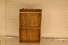 Prateleira de parede miniatura para casa de bonecas grande acabamento em madeira escala 1:12 2,5 assinada, usado comprar usado  Enviando para Brazil