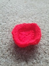 Hand knitted poppy for sale  BRIGHTON