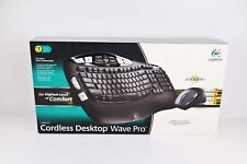 Nuevo teclado inalámbrico Logitech Desktop Wave Pro y mouse láser segunda mano  Embacar hacia Mexico