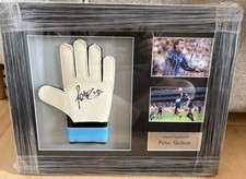 Signed peter shilton for sale  BARNSTAPLE