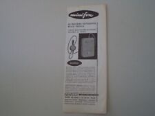 Advertising pubblicità 1954 usato  Salerno
