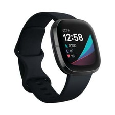 Smartwatch Fitbit Sense Advanced carbono/grafite, tamanho único (bandas S&L incluídas) comprar usado  Enviando para Brazil