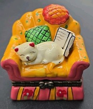 Trinket box cat for sale  Union