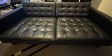 Three seater black for sale  LONDON