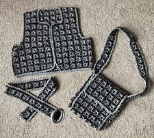 Vintage handmade crochet for sale  SOLIHULL