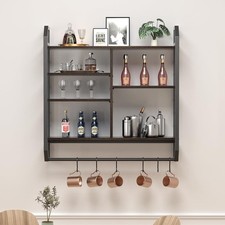 glass floating shelf for sale  SALFORD