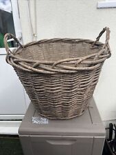 Willow log basket for sale  FARNBOROUGH