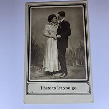 Hate let postcard for sale  New York