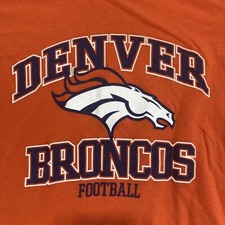 Usado, Denver Broncos Feminina Camiseta Nfl Team Apparel Camiseta Bebê Pequeno Laranja comprar usado  Enviando para Brazil