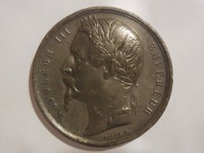Francja medal cesja Sabaudii i Nicei Napoleonowi III 1860 na sprzedaż  Wysyłka do Poland