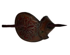 Leather barrette hair for sale  Spencerport