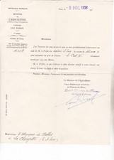 Lettre achat ministère d'occasion  Saint-Igny-de-Vers