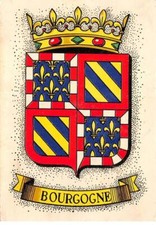 San61535 bourgogne blason d'occasion  France