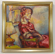 framed woman portrait oils for sale  Hatfield