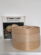 Bamboo tier steamer for sale  HARPENDEN