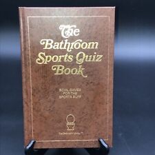 THE BATHROOM SPORTS QUIZ BOOK BOWL GAMES FOR THE SPORTS BUFF By John Murray J767 segunda mano  Embacar hacia Argentina