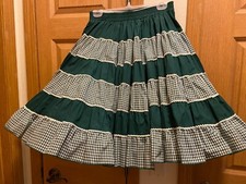 Green gingham square for sale  Minneapolis