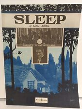 Sleep 1923 sheet for sale  Swampscott