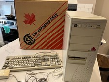 Computadora ASI 9000 AMD 486 DX2 de colección con mouse serie y KB - Funciona segunda mano  Embacar hacia Mexico