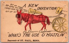 Antique postcard lazy d'occasion  Expédié en Belgium