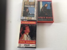 Tre musicassette vasco usato  Milano