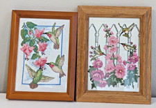 Hummingbird needlepoint pictur for sale  Sun Prairie