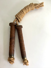 rope wooden jump handles for sale  Furlong