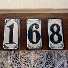 Ceramic number tiles for sale  Livermore