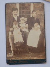 Cabinet card family for sale  NOTTINGHAM