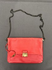 Vintage red leather for sale  LONDON