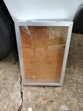 Vitrine de vidro de alumínio vitrine de mesa construída de fábrica 21x14x4 bloqueio comprar usado  Enviando para Brazil