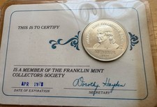 1977 franklin mint d'occasion  Expédié en Belgium