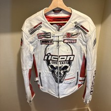 Icon white leather for sale  Albuquerque