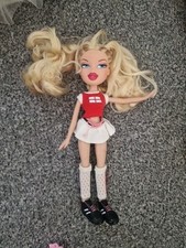 Lalka Bratz Football Cloe England, używany na sprzedaż  Wysyłka do Poland