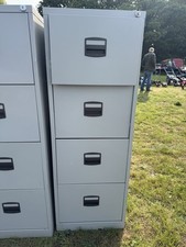 Filing cabinets grey for sale  WOODBRIDGE
