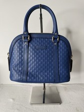 Bolsa satchel Gucci Micoguccissima mini cúpula (azul), usado comprar usado  Enviando para Brazil